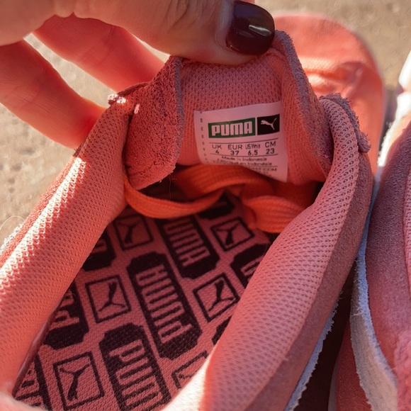 Puma Suede Leather Sneakers Bubblegum Pink *LIMITED EDITION* - Picture 6 of 6